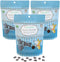 CocoTherapy Blueberry Cobbler Coco-Charms Dog Training Treats, 5 Ounces, Organic, Made in The USA (3 Pack)