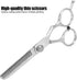 Stainless Steel Thinning Shears, Professional Grooming Scissors for Long Haired Dog and Cat Hair Layering