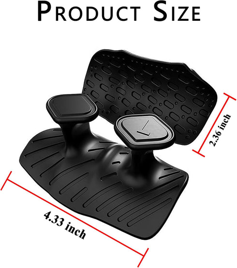 FVVWVV 2 Pair Weight Lifting Grips for Men Women, Ergonomics Workout Silicone Gym Grips Pads for Palm Protection