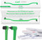 RYERCAT Dual Sided Cat Toothbrush - Kitten Toothbrush with Micro Head for Cat Dental Care Supplies (Shamrock)