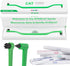 RYERCAT Dual Sided Cat Toothbrush - Kitten Toothbrush with Micro Head for Cat Dental Care Supplies (Shamrock)