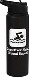 Funny Swimming Pool Lover Swimmers Swim Humor Tee Swimming Joke Tee Guys Over Here I Found Bacon Swimmer Swim Stainless