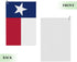 Texas Flag Golf Towel - Microfiber Towel with Carabiner Clip for Golf Bag Men and Women Accessories