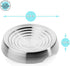 CatGuru Cat Bowls, Whisker Stress Free Food Bowl, Non-Slip Shallow Dish for Feeding & Watering Supplies, Stainless Steel
