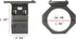Monstrum Low Profile Red Dot Ring Mount for Rifle Scopes