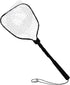 minkissy Folding Shrimp Fishing Net with Aluminum Alloy Frame, Fine Mesh Foldable
