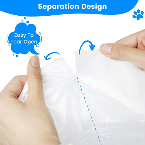 JYNSROU 120 Count MW-SC01 MW-SC02, -17.7" 19.68" Cat Litter Box Liners Bags for MeoWant / Extra-Thick Cat Waste Bags