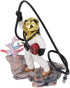 Zerodis Diver Aquarium Decoration, Floating Device Ornament for Fish Tank Accessories (White)