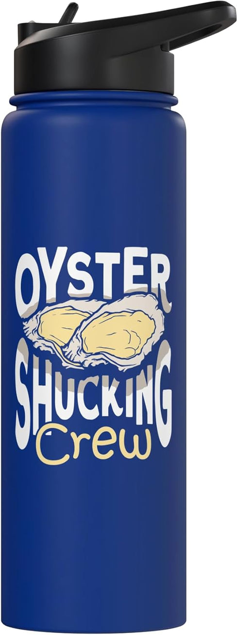 Oyster Shucking Shellfish Seafood Oysters Seafood Shuck Oyster Shucking Crew Oyster Shucker Stainless Steel Insulated