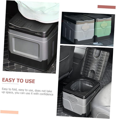 Portable Foldable Camping Toilet - Lightweight Outdoor Potty Seat