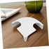 Healifty Aquarium Fish and Shrimp Shelter Cave with Two Holes Small White Resin Hideout Ornament for Freshwater Tank