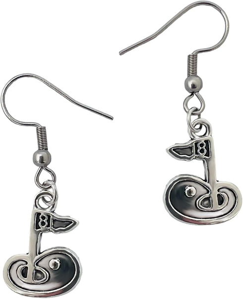 Golf Jewelry Earrings for Women - Golf Themed Accessories - Golf Ball Jewelry
