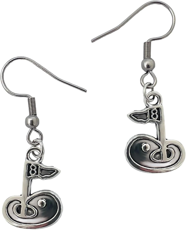 Golf Jewelry Earrings for Women - Golf Themed Accessories - Golf Ball Jewelry