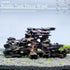 Hamiledyi Natural Driftwood Log Habitat Decorations, Sinkable Reptile Wood Branches for Aquarium Decor