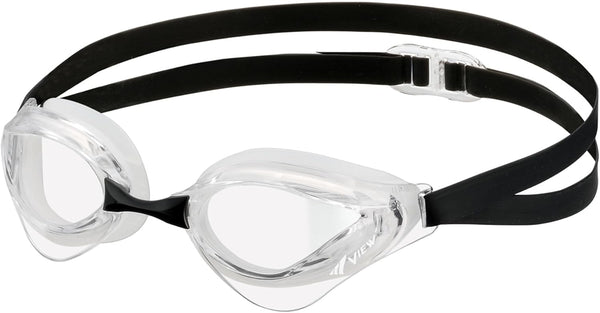 VIEW V-230ASA Blade Orca SWIPE Anti-Fog Racing Swim Goggles - Clear