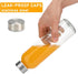 18oz Set 6, Sursip Glass Water Bottle of Clear glass juice bottle for juicingReusable Drinking Bottles with Stainless