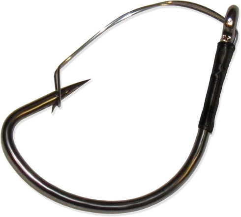 Harmony Fishing - Razor Series Wacky Weedless WG Hooks - Ultimate Bass Fishing Hooks for Wacky & Neko Rig