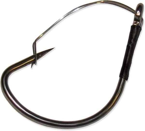 Harmony Fishing - Razor Series Wacky Weedless WG Hooks - Ultimate Bass Fishing Hooks for Wacky & Neko Rig