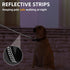 PUPTECK Reflective Dog Leash, Durable Nylon Lead with Comfortable Padded Handle for Small Medium Large Dogs, Black, M