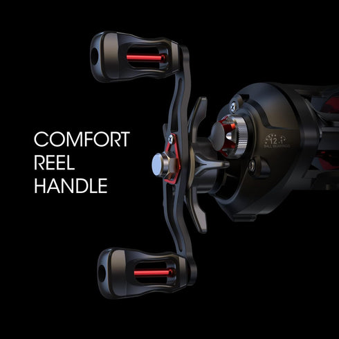 Lixada Fishing Reels Baitcaster Reel with Magnetic Braking System, Strong Corrosion Resistance Metal Saltwater