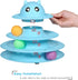 3-Level UPSKY Cat Toy Roller Turntable Cat Toys Balls with Six Colorful Balls Interactive Kitten Fun Mental Physical