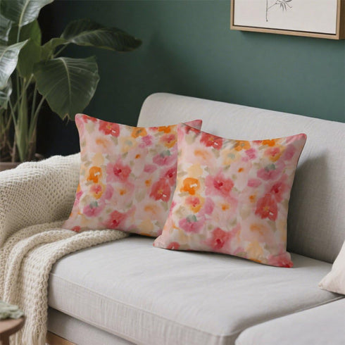 Generic Set 2 of Pillow Covers Cottage Fall Cotton Throw Pillows Vintage Grandmillennial Funky Cute Throw Pillow Cover