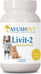 Ayush Herbs Livit-2 Pet Health Supplement, Liver and Gastrointestinal Support, 90 Tablets