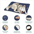 Camping Dog Bed, Pet Bed 40”X32”, Outdoor Waterproof, Washable, Water-Resistant, Durable Portable Travel Pet Mat