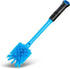 2-in-1 MOSOLAN Water Bottle Brush and Straw Cleaner Brush, Long Handle Scrub Brush with Replaceable Head for Water