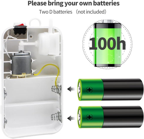 Portable Battery Air Pump for Fishing Trips, 6 Gallons Aeration Pump for Outdoor Use