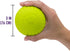Mammoth (8-Pack), 3 Chew King by Supreme Rubber Dog Fetch Balls Durable Natural Rubber Balls with Safety Air Vent, High