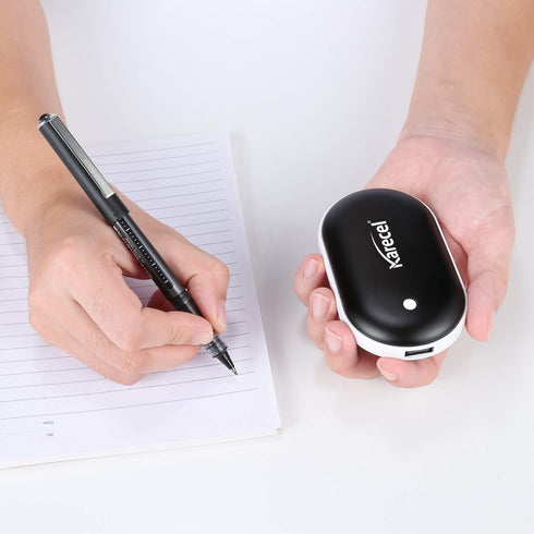 Karecel Rechargeable Hand Warmer, 5200mAh, Double-Sided Fast Heating Power Bank, Up to 11Hrs, Portable Heater