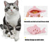 Generic 2Pcs Fish-Shaped Cat Treat Dispenser Toy, Cat Puzzle Feeder, Silicone Chew Food Feeder, Interactive Cats Treat