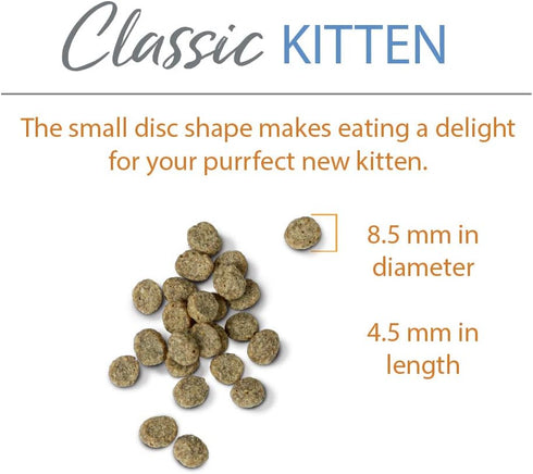 Chicken Soup for the Soul Classic Dry Kitten Food, Chicken, Brown Rice & Pea Recipe, 4.5 lb Bag, No Artificial Flavors