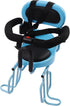 CNCEST Rear Child Bike Seat Attachment with Nonslip Handrails & Seat Cushion,