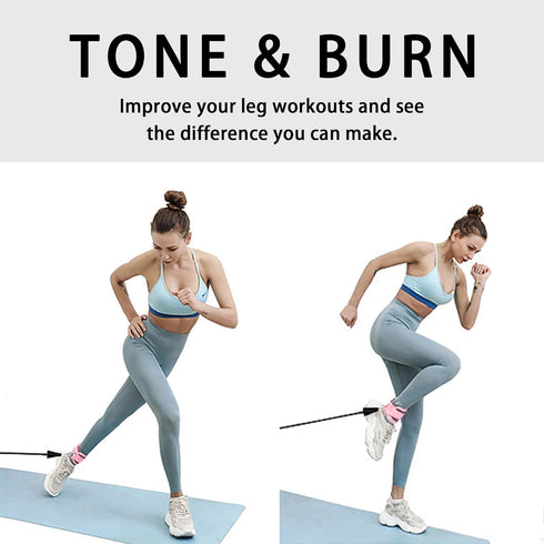 Fitness Ankle Straps for Cable Machines, 2 Pack Adjustable Padded Cuffs for Kickback Glute Workouts, D-Ring Leg Straps