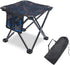 VOLIXOD Folding Portable Camping Stool for Adults, Lightweight Collapsible Stool for Outdoor Footrest