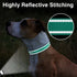 Taglory Reflective Adjustable Dog Collars for Small Medium Large Dogs, Thin Nylon Webbing, Quick Release Buckle (Teal