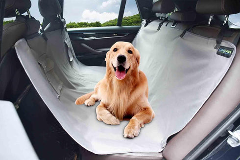 Dog Seat Cover, Waterproof Hammock, Scratchproof Travel Car Bed Back Seat Cover for Pets