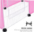 SUPVOX Pet Cage Toys Small Animals Cage Exercise Fence for Hamster Rabbit Hedgehog Easy Install No Tools Needed Safe