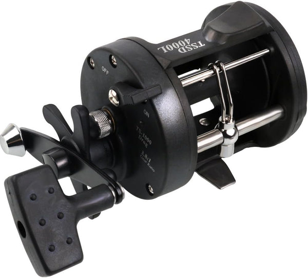Sougayilang Round Baitcasting Fishing Reel for Saltwater Inshore Surf Trolling, Catfish, Musky, Bass, Pike