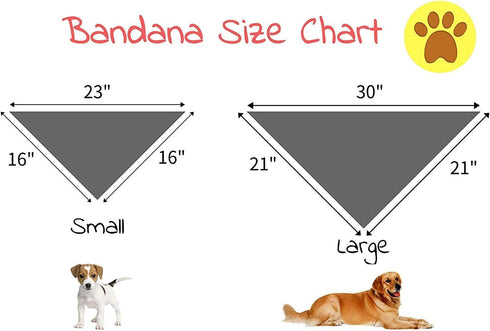 Elegant little tail Dog Bandana- Blue Spring Soft Puppy Bandana Cute Pet Scarf Handkerchief Boy Pet Bibs Scarf