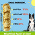 10-12" 3 Count) BULLYSTICKS & MORE Beef Cheek Rolls for Dogs (Bully Bites Dusted - - Beef Cheek Bones for Dogs - Dog