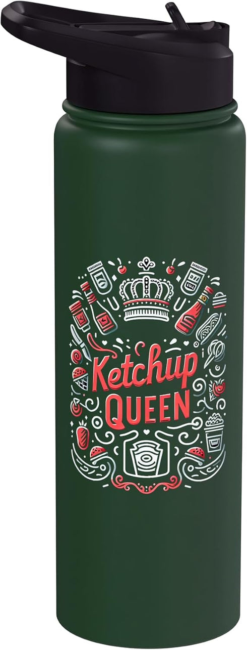 Ketchup Queen FH Ketchup Queen ||- Stainless Steel Insulated Water Bottle