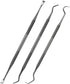 Hotop 3 Pieces Dog Dental Tooth Scaler and Scraper, Stainless Tools for Pet Teeth Cleaning
