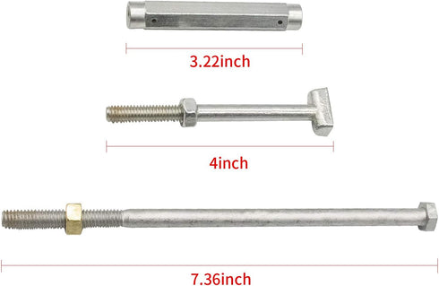 Golf Cart Brake Equalizer Rod Set for Club Car Precedent 2004-Up and Tempo 2018-up