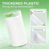 80 Count MW-SC01/SC02/SC09/ SC01-Y,Thick Bags,18" 12.6" Cat Litter Box Liners, Compatible with Meo Want Heavy Duty