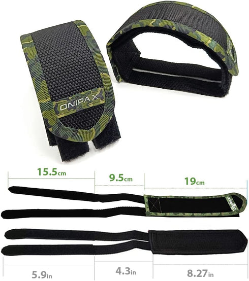 Outdoor Bike Pedal Straps, Toe Clips Straps Tape 2 PCS