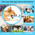Dog Rope Toys, 3 Knots Chew Rope Toy for Medium and Small Dogs, Natural Cotton Pull Rope for Tug of War