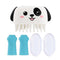 NOWANDBIRD 3PCS Pet Grooming Kit Dog Bath Brush with Soap Dispenser & 2